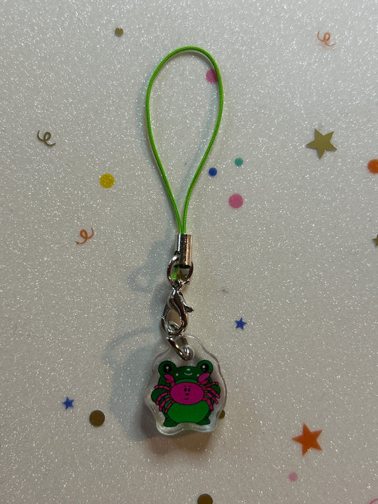 Crab buddy - Acrylic Charm