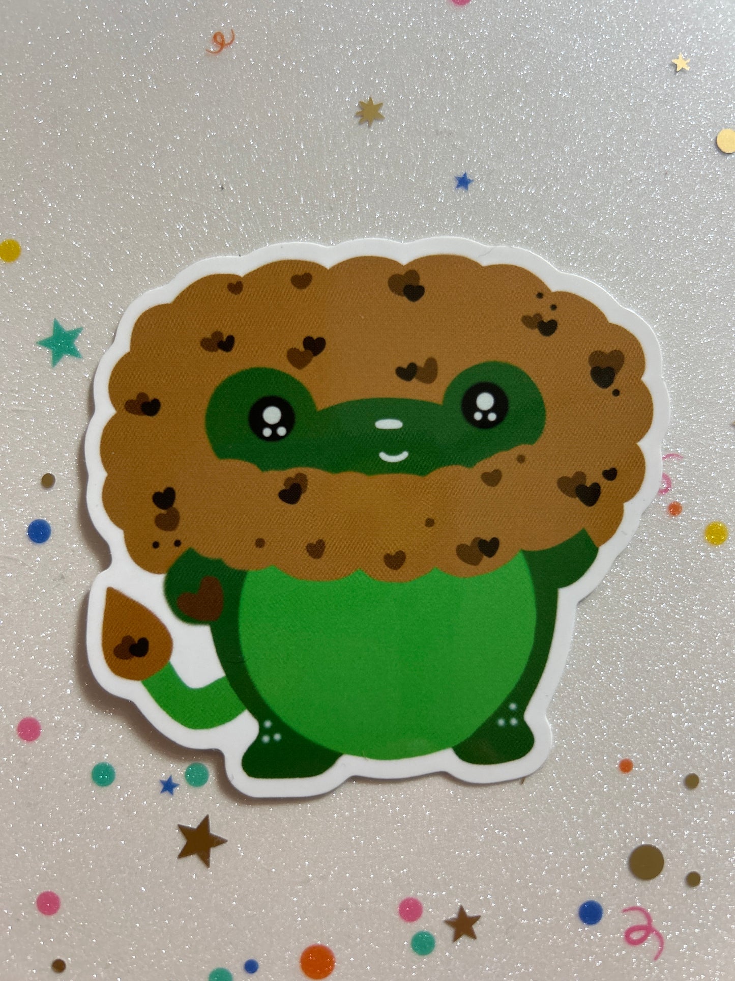 Lion Frog Sticker