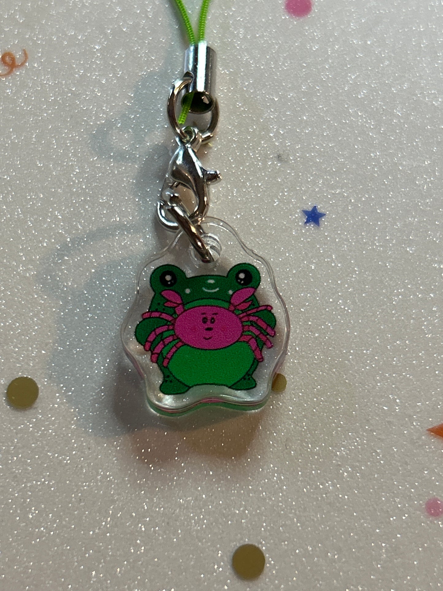 Crab buddy - Acrylic Charm