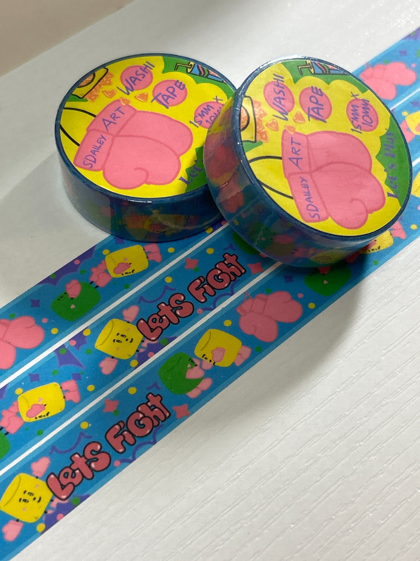 Washi Tape - Let’s Fight