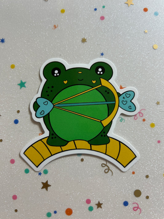 The Love Frog Sticker