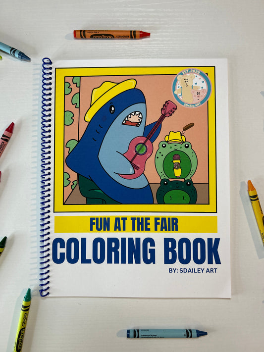 Fun At The Fair Coloring Book