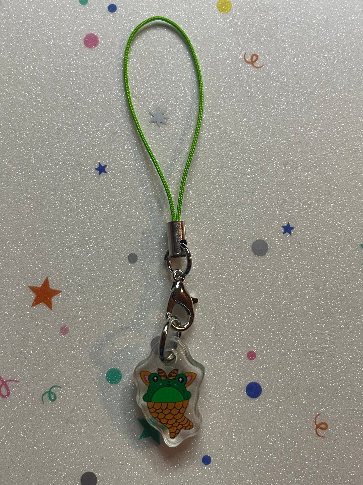 Frog Fish  - Acrylic Charm