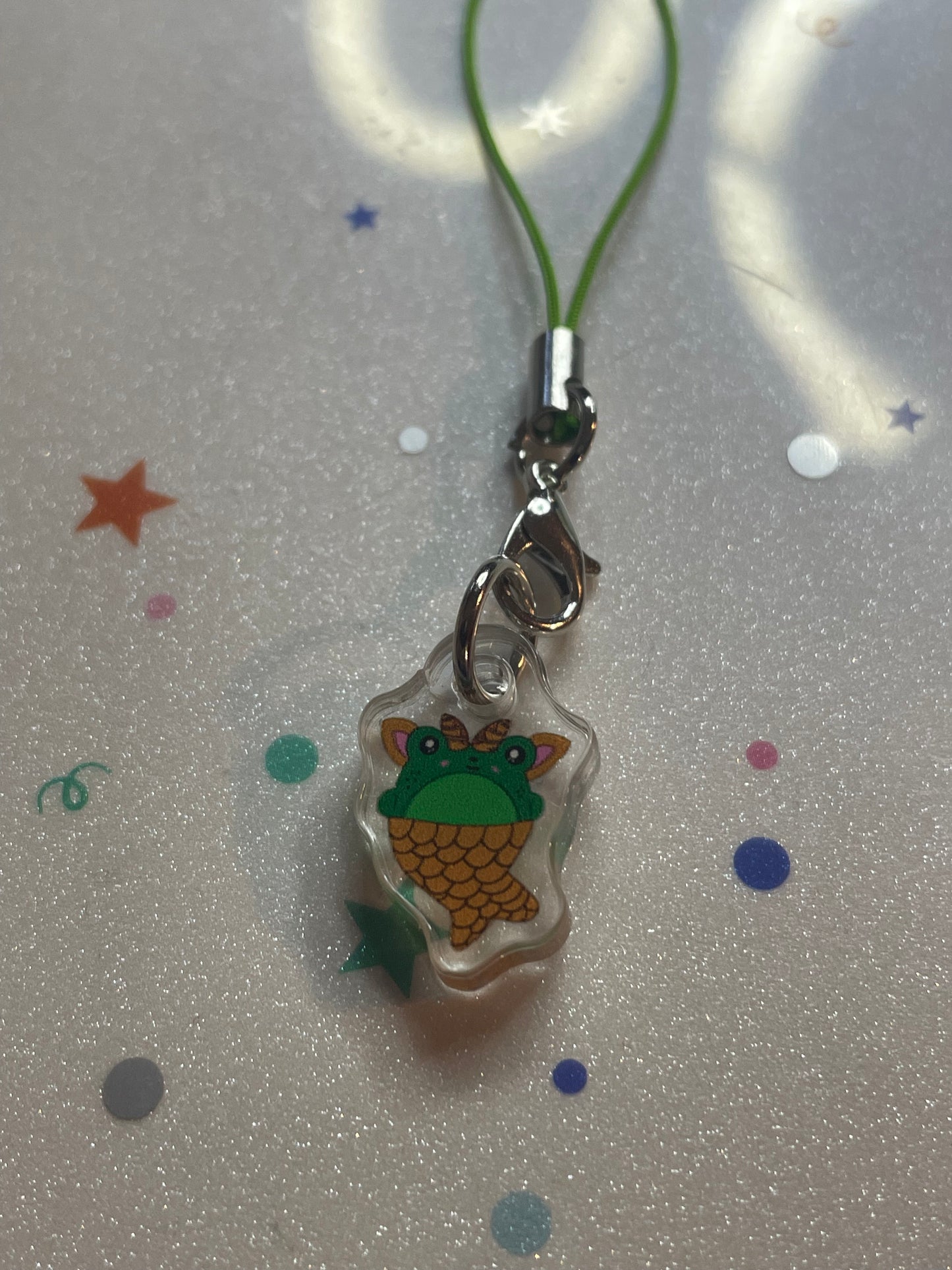 Frog Fish  - Acrylic Charm