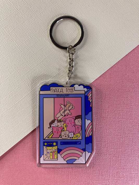 Magical Toys Vending Machine Keychain