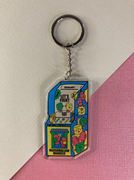 Arcade Game Keychain