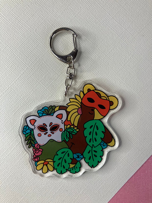 Garden Den Keychain