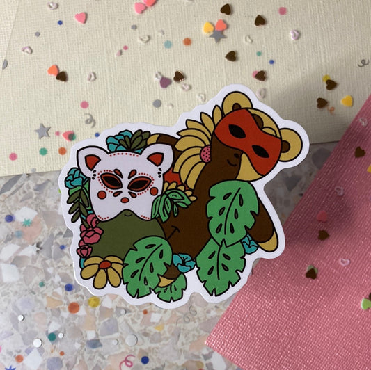 Garden party Sticker