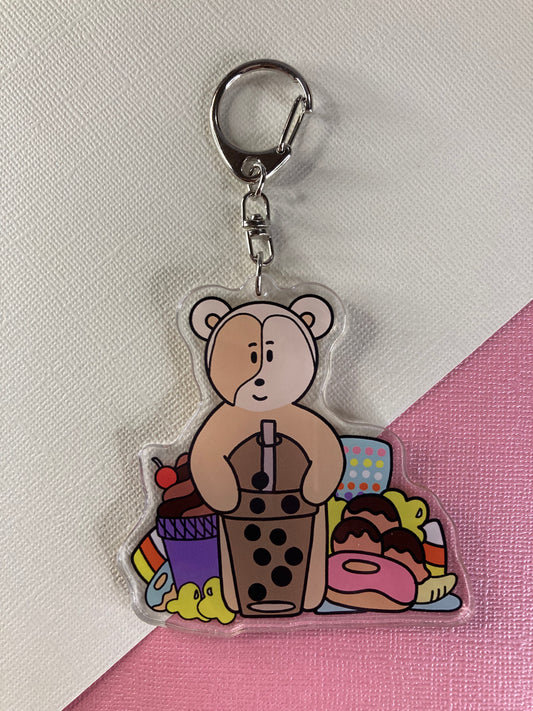 Foodie Acrylic Keychain